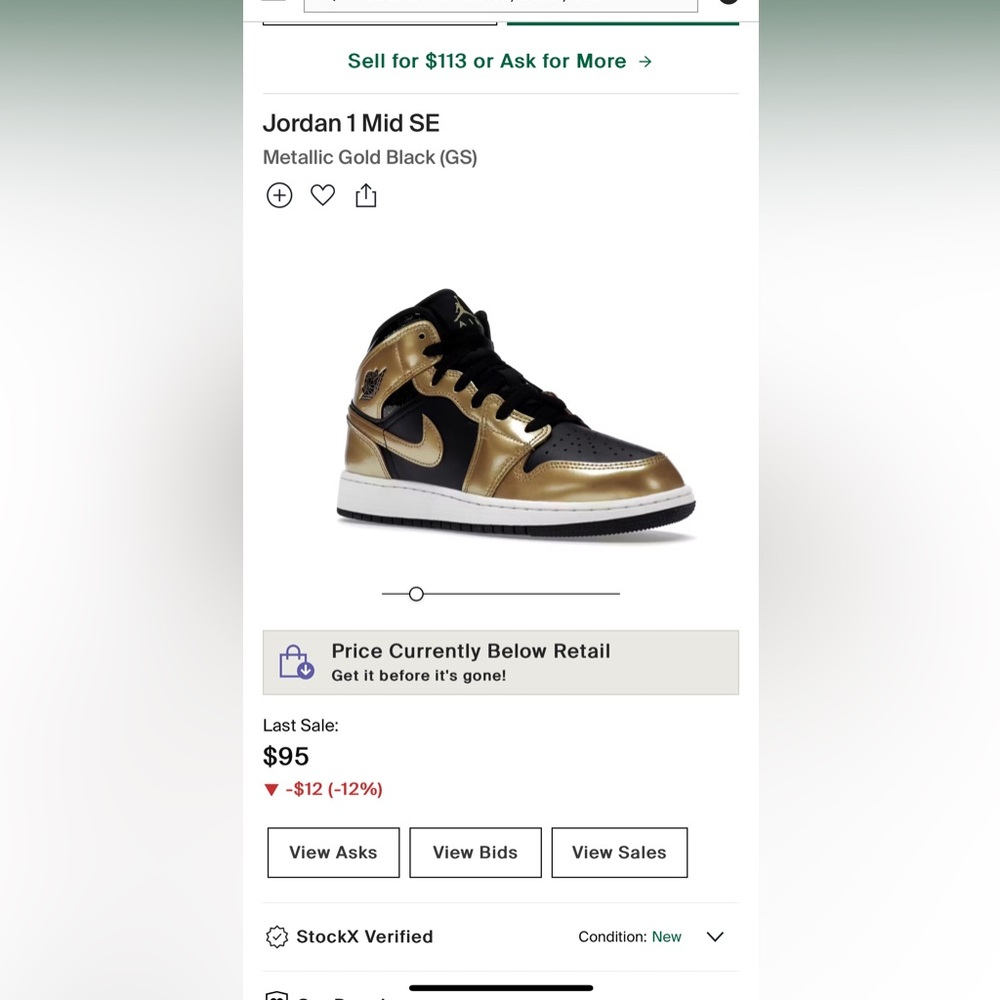 Jordan 1 mid SE